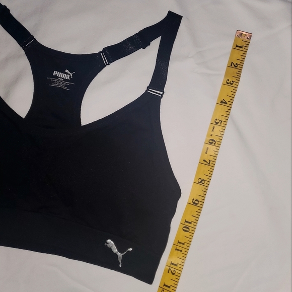 Puma Sports Bra - Black - Medium - Picture 3 of 4